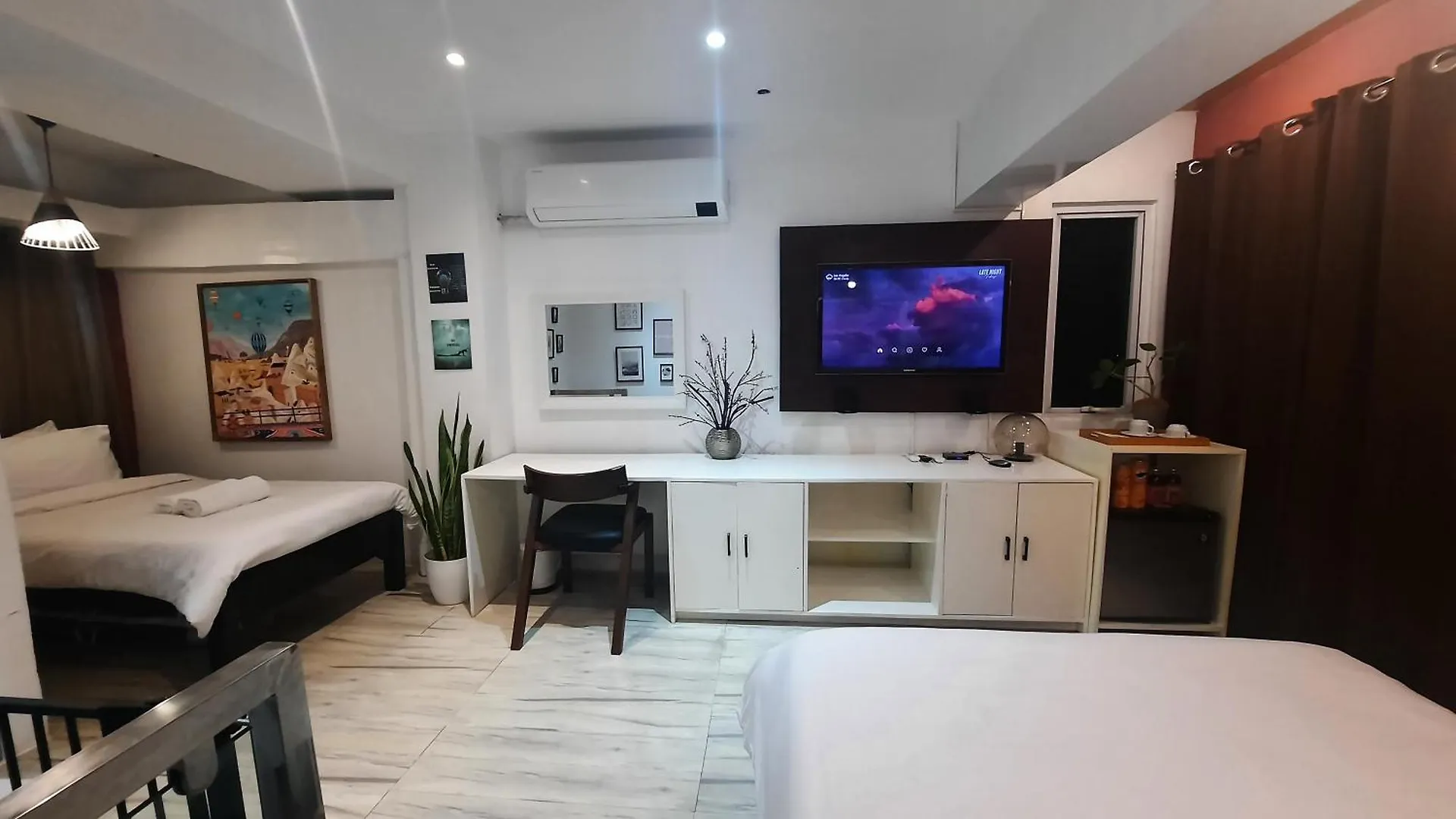 Apartment L1 Twin Bed Staycation In Bonifacio Global City Manila